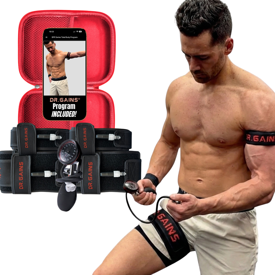 Dr. Gains BFR Pro 2.0 | Professional-Grade Full-Body Blood Flow Restriction System